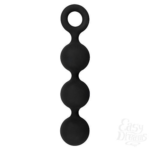 ���������� 1:  ׸���� �������� ������� Lust Anal Beads - 19,5 ��.