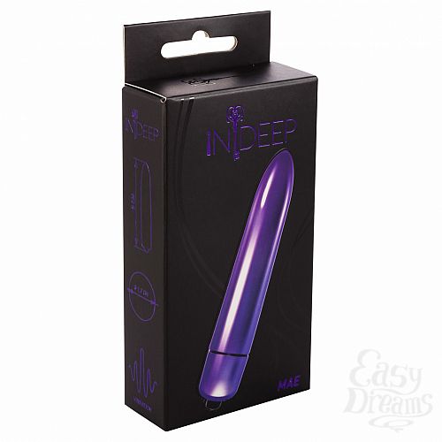 Фотография 2  Вибропуля Indeep Mae Purple 7704-02indeep