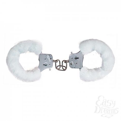 ���������� 1:  ��������� � ����� Furry Fun Cuffs White 9503