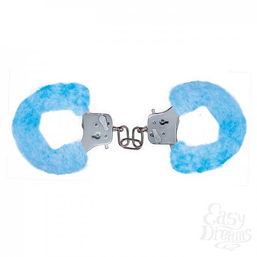 ���������� 1:  ��������� � ����� Furry Fun Cuffs Pale Blue 9506
