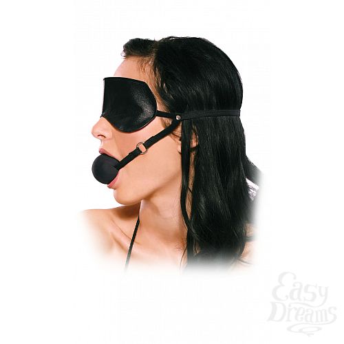 ���������� 3  ���� FF BLINDFOLD BALL GAG 393200PD