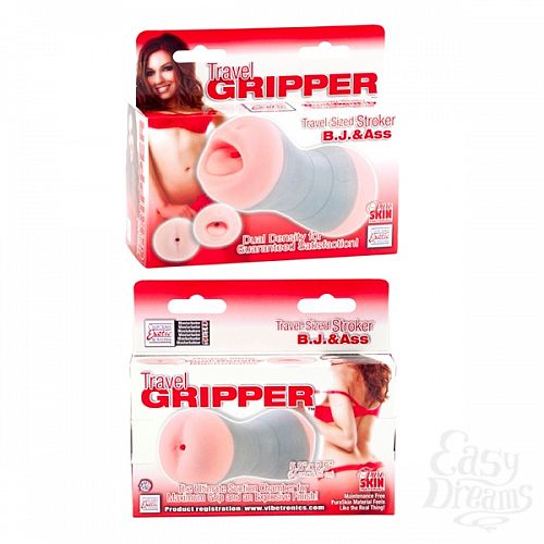 Фотография 3  Мастурбатор Travel Gripper B.J. & Ass 0929-25BXSE