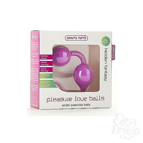 ���������� 2  ����������� ������ Pleasure Love Balls �������