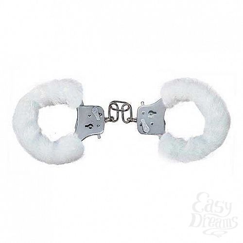 ���������� 1:  ��������� Furry Fun Cuffs White Plush