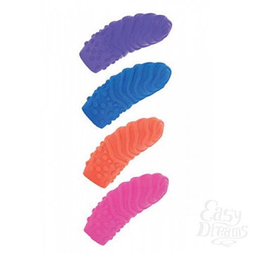 ���������� 2  ����� Posh Silicone Finger Teasers Swirls: ������ ������� �� ����� �� ��������