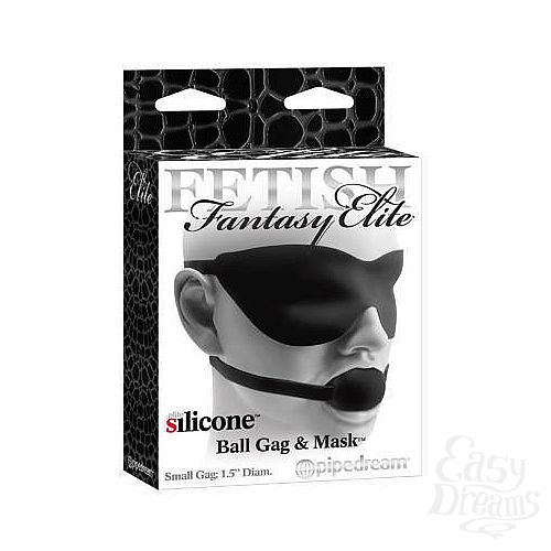���������� 1:  Fetish Fantasy Elite ���� Ball Gag & Mask 1,5 ������