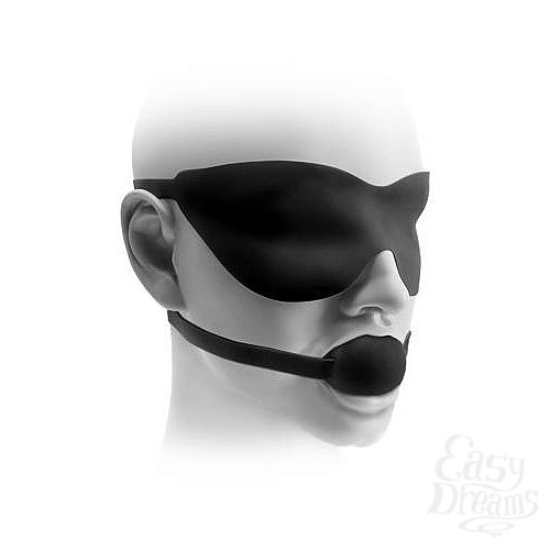 ���������� 3  Fetish Fantasy Elite ���� Ball Gag & Mask 1,5 ������
