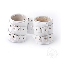 Наручники кожаные белые 3055-3 Наручники кожаные белые 3055-3