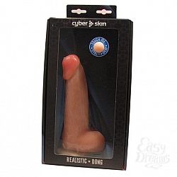Реалистичный стимулятор-фаллос - 21,5 см. Реалистичный стимулятор-фаллос - 21,5 см.