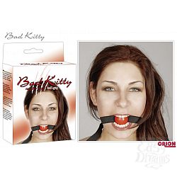 Красный кляп-шар Bad Kitty Gag Красный кляп-шар Bad Kitty Gag