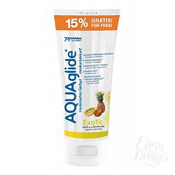 Гель-лубрикант на водной основе AQUAglide с ароматом экзотических фруктов - 115 мл. Гель-лубрикант на водной основе AQUAglide с ароматом экзотических фруктов - 115 мл.