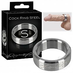 Эрекционное кольцо из стали Cock Ring Steel S Эрекционное кольцо из стали Cock Ring Steel S