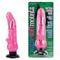 Вибромассажер розовый с присоской Вибромассажер розовый с присоской