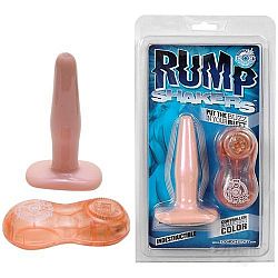 Тонкая анальная пробка RUMP SHAKERS SMALL с вибрацией - 10 см. Тонкая анальная пробка RUMP SHAKERS SMALL с вибрацией - 10 см.
