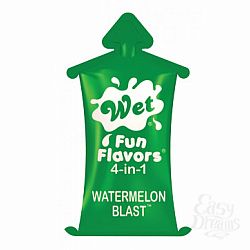 "WET, Trigg Laboratories Inc"  Wet Fun Flavors Watermelon Blast  10mL 20489wet