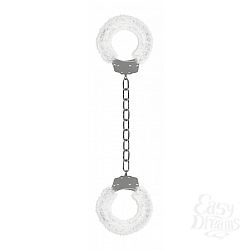 Кандалы с белым мехом Furry Ankle Cuffs Кандалы с белым мехом Furry Ankle Cuffs
