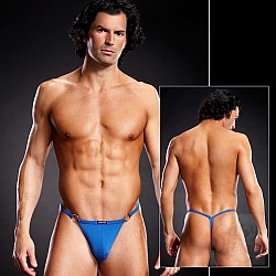 Ярко-синие мужские V-стринги Ярко-синие мужские V-стринги