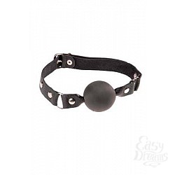 Кляп с черным ремешком Кляп с черным ремешком