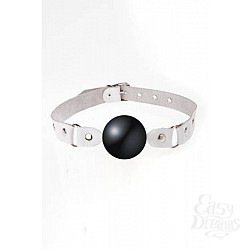 Кляп с белым ремешком Кляп с белым ремешком