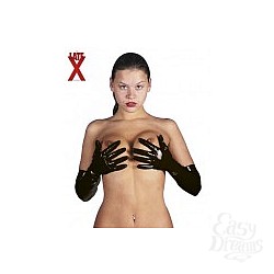  �������� �� ������� Latex Gloves Black