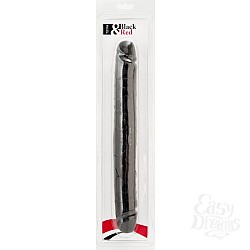 Двойной черный фаллоимитатор, 32 см. Двойной черный фаллоимитатор, 32 см.