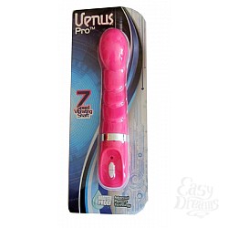 Мощный розовый семискоростной вибромассажер Мощный розовый семискоростной вибромассажер