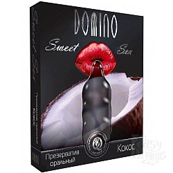 Презерватив DOMINO Sweet Sex "Кокос" Презерватив DOMINO Sweet Sex "Кокос"